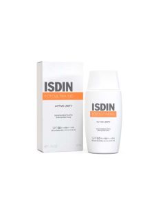 Isdin FotoUltra Active Unify Crème Solaire Dépigmentante Spf50+ 50ml 