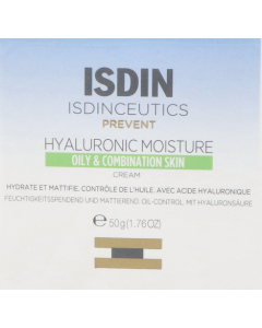 ISDIN Isdinceutics Hyaluronic Moisture Peaux Grasses et Mixtes 50g