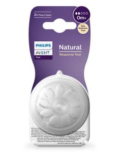 Philips Avent Tétines à Réponse Naturelle Débit 0 Mois Et +