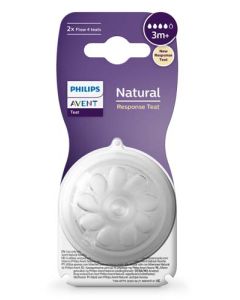 Philips Avent Tétines à Réponse Naturelle Débit 3 Mois Et +