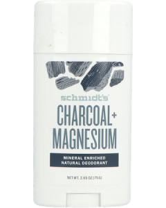 Schmidt's Déodorant Stick Charcoal Magnésium 58ml