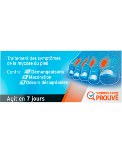 Excilor Traitement Mycose Pieds 3en1 15ml