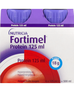 Fortimel Protein Fruits Rouges 125ml X4