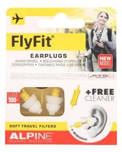 Alpine Flyfit Bouchon Oreille Voyage X2 + Cadeau