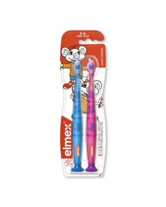 Elmex Enfant Brosse à Dents 3-6 Ans Duo