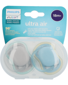 Avent Sucette Ultra Air +18mois X2