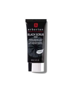 Erborian Black Scrub Masque Purifiant Exfoliant 50ml 