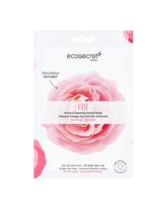 Ecosecret Seoul Masque Tissu Visage Rose 20ml