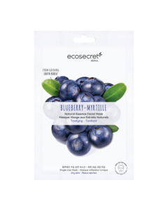 Ecosecret Seoul Masque Tissu Visage Myrtille 20ml