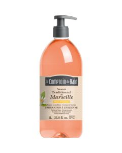 Le Comptoir du Bain Savon traditionnel de Marseille Fleur d'Oranger 1L