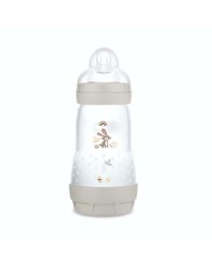MAM Biberon Easy Start / Anti-Colique "Nature" - 260ml - Dune - Tétine Débit 2 X1