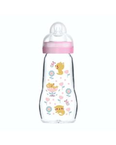 MAM Biberon Verre - 260ml - Bonbon - Tétine Débit 2