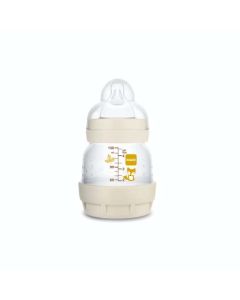 MAM Biberon Easy Start / Anti-Colique "Nature" - 130ml - Lin - Tétine Débit 0 - X1