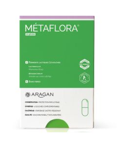 Aragan Metaflora Boite de 20 gélules