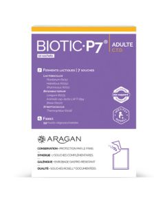 Aragan Biotic P7 Adulte 10 J Boîte de 10 sachets