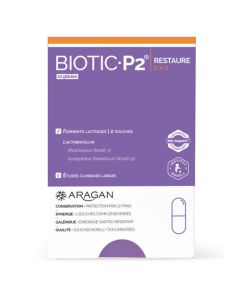 Aragan Biotic P2 Restaure D.A.G. Boîte de 10 gélules