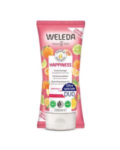 weleda Duo Gel Douche Aroma Happiness 2 x 200 ml