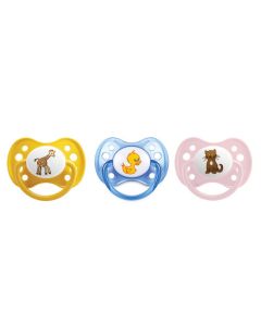 Dodie Sucette 0-6 Mois Animaux 1 sucette