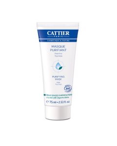 Cattier Masque Purifiant Menthe & Tea Tree 75ml
