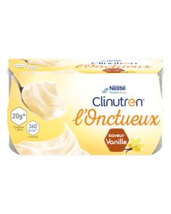Nestlé Clinutren Onctueux Saveur Vanille 200g