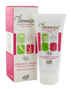 Dermaclay Gommage Bio Visage Hydratant Lissant 75ml