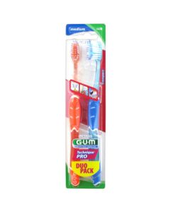 GUM Technique Pro Brosse à Dents Medium x2