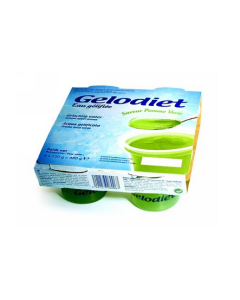 Gelodiet Eau Gélifiée Pomme Verte 120gx4