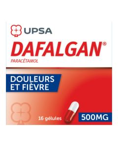 UPSA Dafalgan Gélules 500 mg x16 Gélules