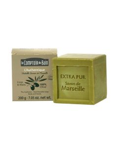 Le Comptoir du Bain L'authentique - Savon cube 200 g à l'huile d'olive