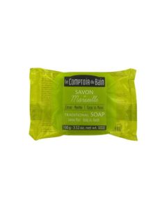 Le Comptoir du Bain Savon de Marseille Citron-menthe 100 g