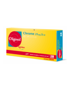 Labcatal Oligosol Nutrition Chrome 28 Ampoules de 2ml