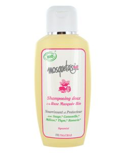 mosqueta'S shampoing Doux à la Rose Musquée Nourrissant et Protecteur 200ml