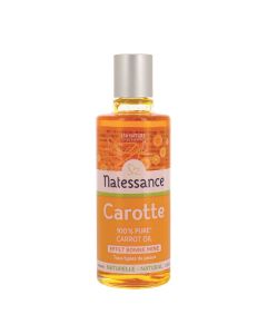 Natessance Huile De Carotte - Tonifie Et Donne Un Teint Hâlé 100ml