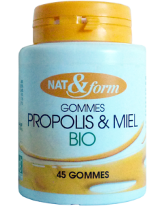 Nat&form Propolis Gommes Bio 45