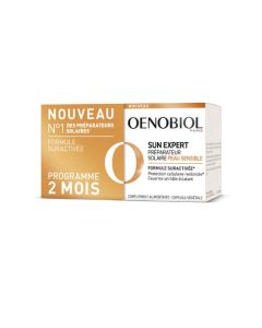 Oenobiol Duo Sun Expert Préparateur Solaire Lot De 2 X 30 Capsules