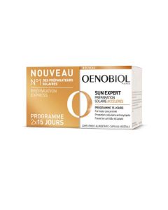 Oenobiol Duo Sun Expert Préparation Solaire Accélérée Lot De 2 X 15 Capsules