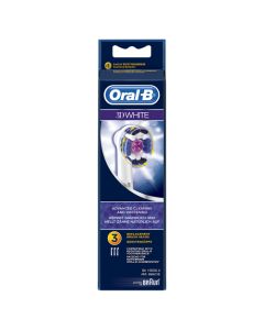 Oral-B 3D White Brossettes De Rechange Pour Brosse À Dents Électrique x3