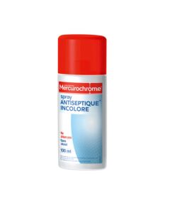 Mercurochrome Spray Antiseptique Incolore 100ml