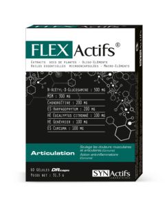 Synactifs Flexactifs Douleurs Musculaires Articulaires 60 gélules