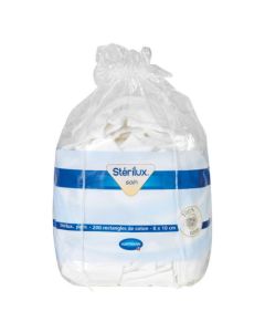 Sterilux Pads 200 Rectangles Coton