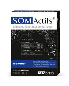 Synactifs Somactifs Sommeil 30 gélules