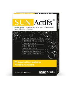 Synactifs Sunactifs Soleil Bronzage 30 gélules
