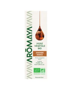 Aromaya Huile Végétale d'Amande Douce Bio 50ml