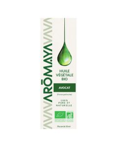 Aromaya Huile Végétale d'Avocat Bio 50ml