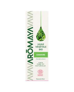 Aromaya Huile Végétale de Chanvre Bio 50ml