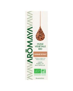 Aromaya Huile Végétale de Germe de Blé Bio 50ml