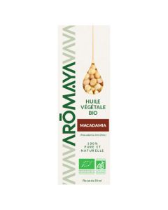 Aromaya Huile Végétale de Macadamia Bio 50ml