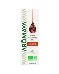 Aromaya Huile Végétale de Noisette Bio 50ml