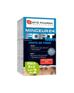Forté Pharma Minceur 24 Fort Men Lot de 2x28 Comprimés Prix Économique