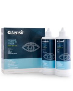 Lensil Solution Tout-en-un pour Lentilles Souples Lot de 3x360ml